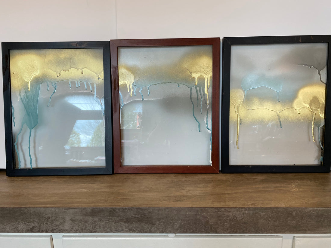 Ensemble de 3 encadrements "Nouveau Jour"