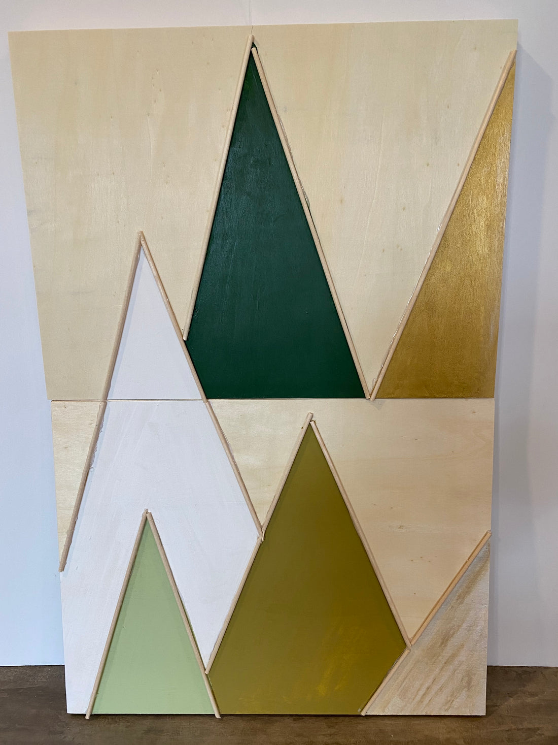 Ensemble de 2 toiles "Sommets Automne"