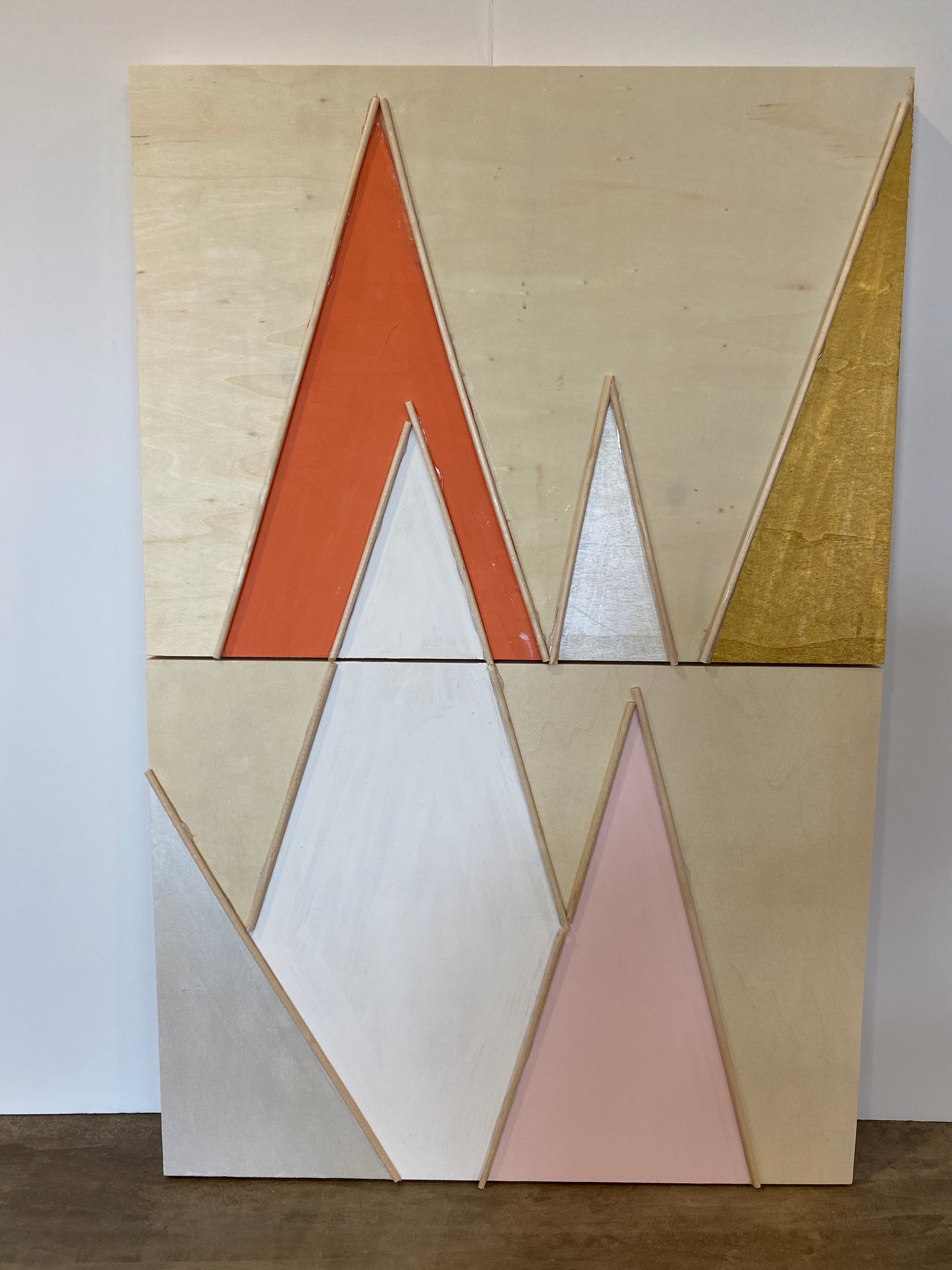 Ensemble de 2 toiles "Sommets Été"