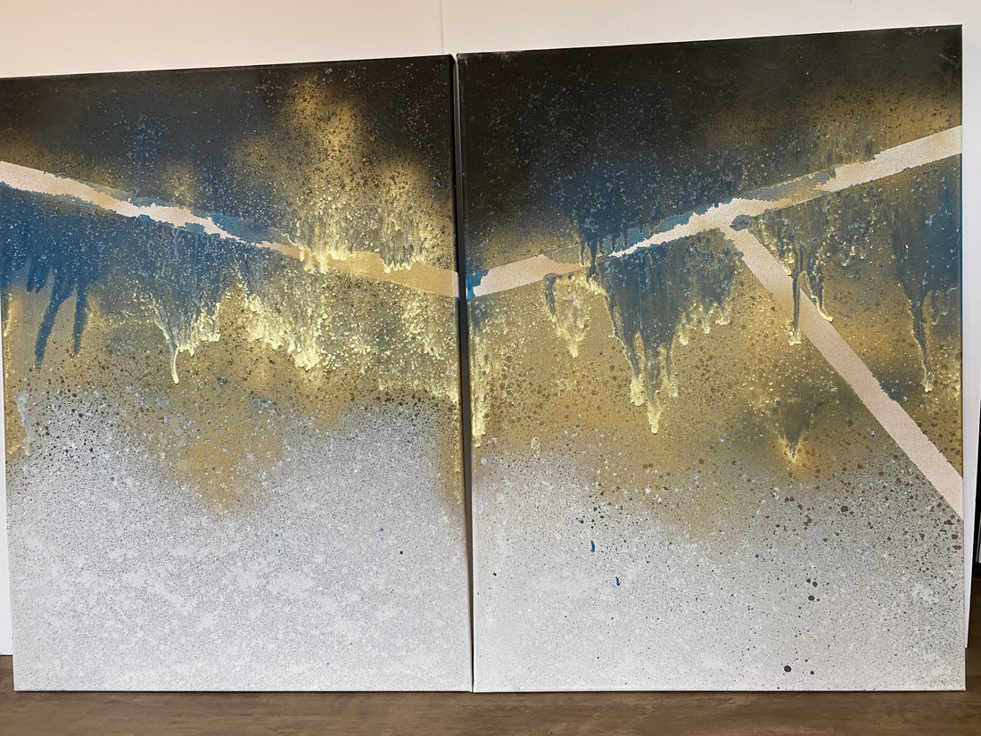 Ensemble de toiles "Marin"