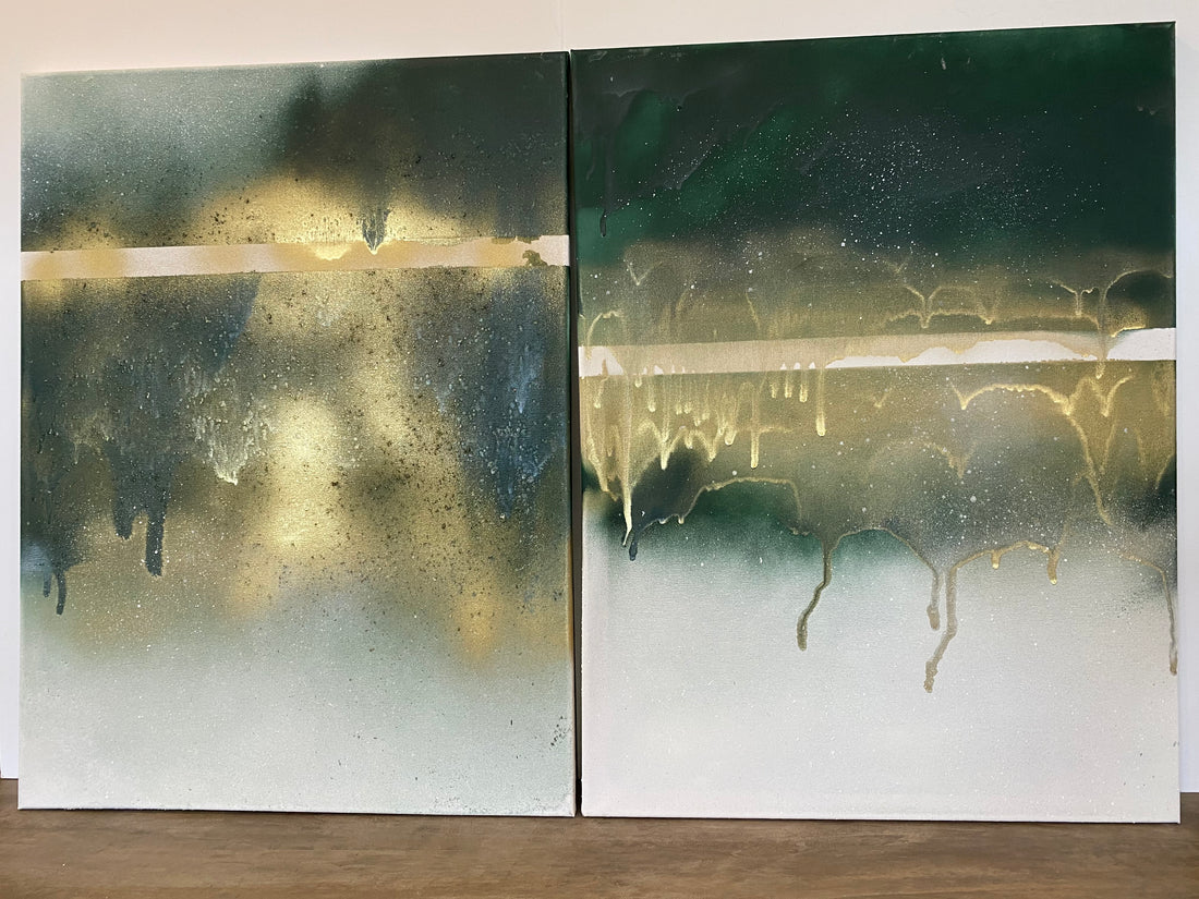 Ensemble de toiles "Tonnerre"