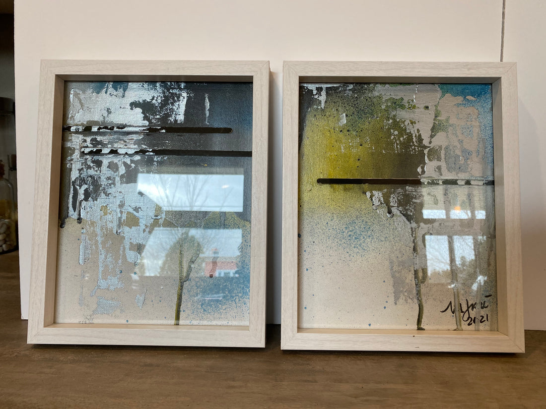 Ensemble de 2 encadrements "Chinook"